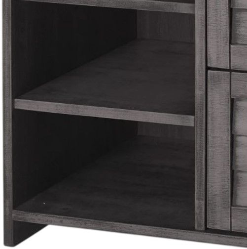 Donco Kids Louver Antique Gray Youth 2-Drawer Chest-4