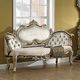 ACME Furniture Desiderius Antique Gold/Beige/Brown Bench-1