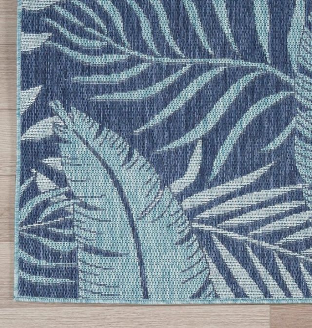 Nourison Home™ Garden Oasis Navy 5'x7' Style 1 Area Rug-2