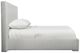 Bernhardt Solaria Weathered Bone/White King Panel Bed-2
