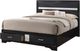 Coaster® Miranda Black Eastern King Storage Bed-0