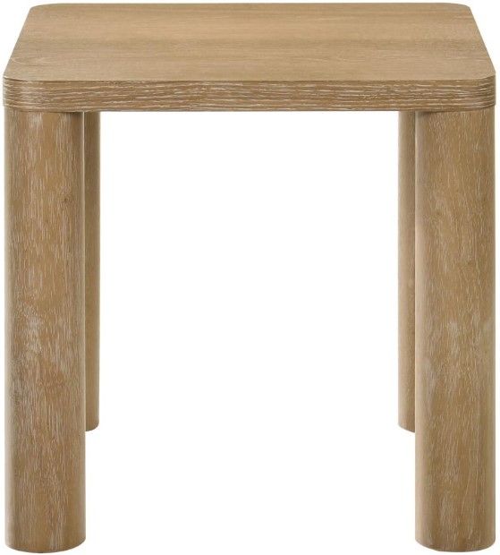 Coaster® Castlewood Washed Oak Side Table-2