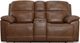 Flexsteel® Jackson Whiskey Power Reclining Loveseat with Console and Power Headrests-2