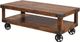 aspenhome® Industrial Fruitwood Cocktail Table-0