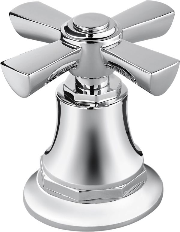 Brizo Rook® Polished Chrome Roman Tub Faucet Kit-0
