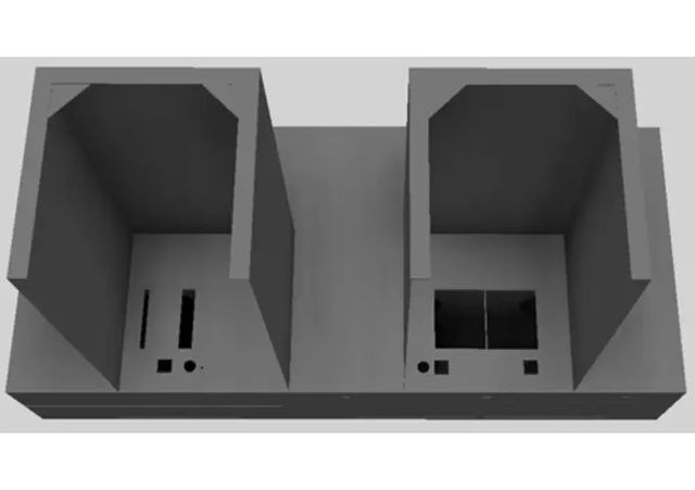 Vent-A-Hood® 48" Gunsmoke Contemporary Wall Mounted Range Hood-2