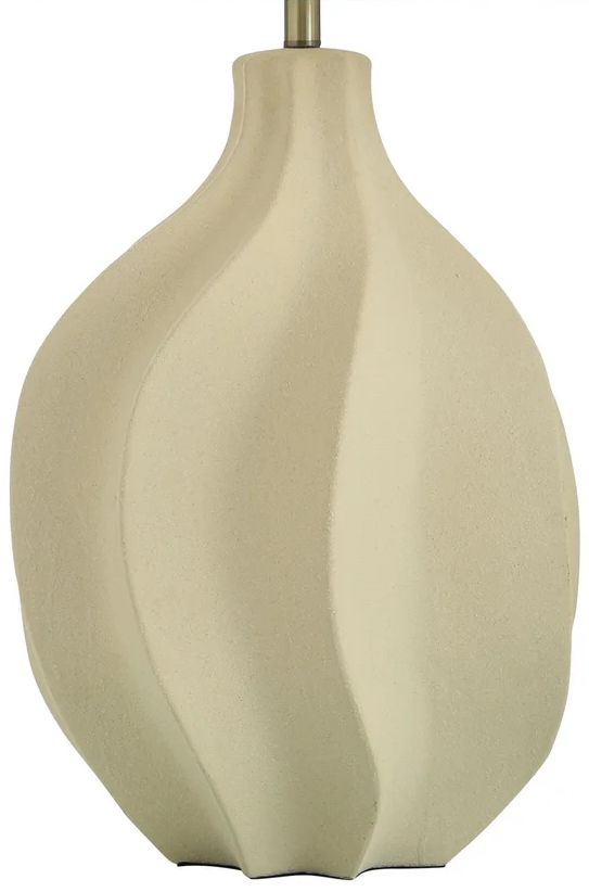 Harp & Finial® Pace Cream Table Lamp-0