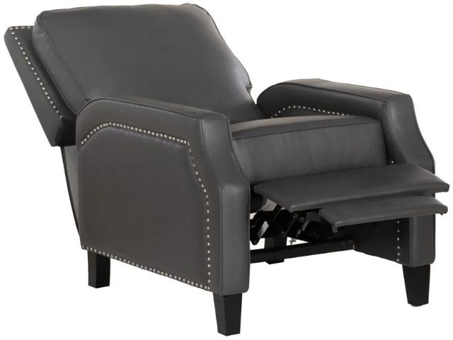 Powell® Portico Gray Manual Recliner-1