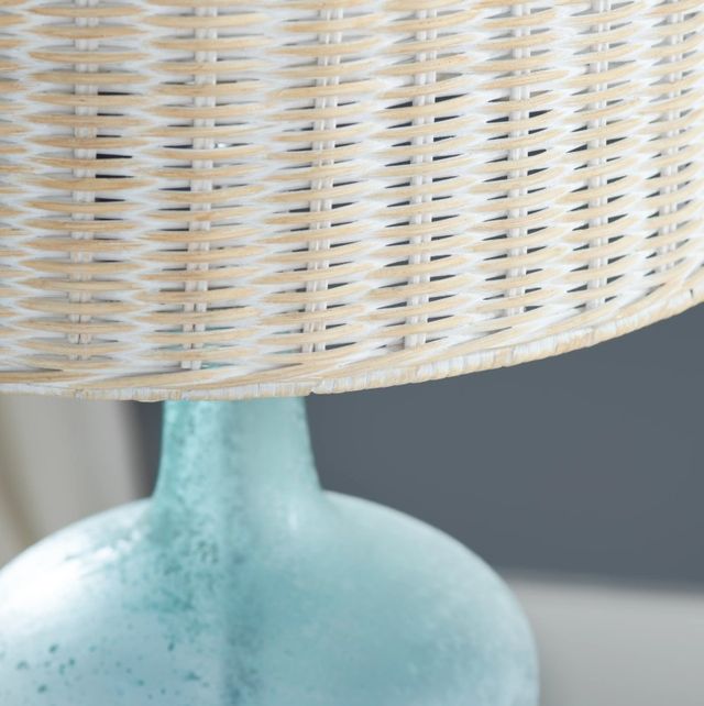 Crestview Collection Rainey Blue Table Lamp-4