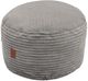 CordaRoy's® Gray Terry Corduroy Pouf Footstool-0