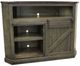 American Heartland Manufacturing Rustic Two Tone Tall Bower Corner TV Cart-1