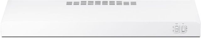 Summit® 30" Matte White Under Cabinet Range Hood-0