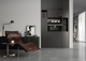 Wolf® M Series Contemporary 30" Black Glass Coffee System-2