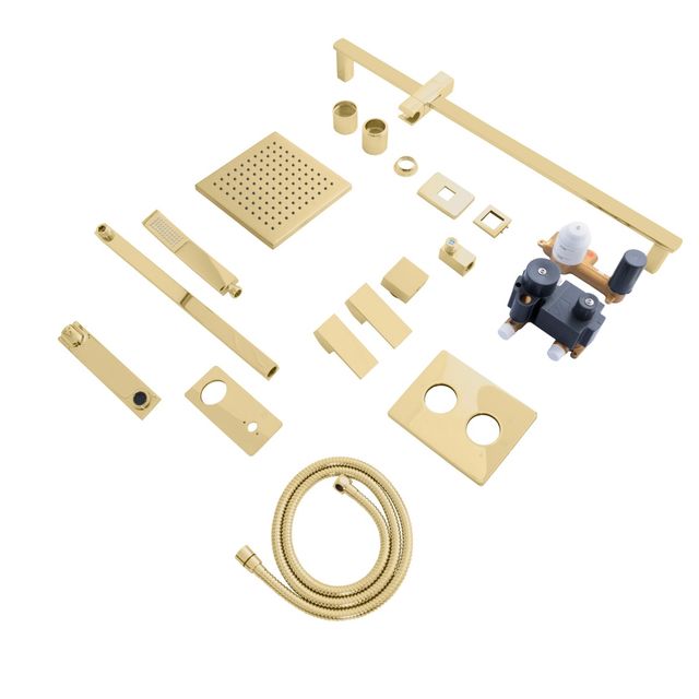 ZLINE Authograph Edition Polished Gold Bliss Shower System-3