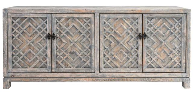 Classic Home Antigua Timeworn Gray Sideboard-2