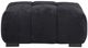 Coaster® Octavia Black Ottoman-1