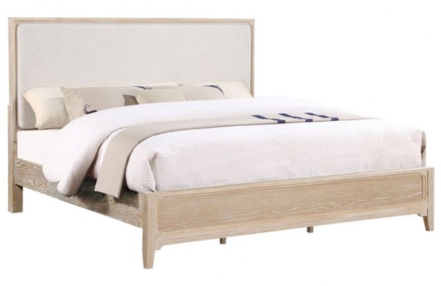 Winners Only® Westfield Sand California King Upholstered Panel Bed-0