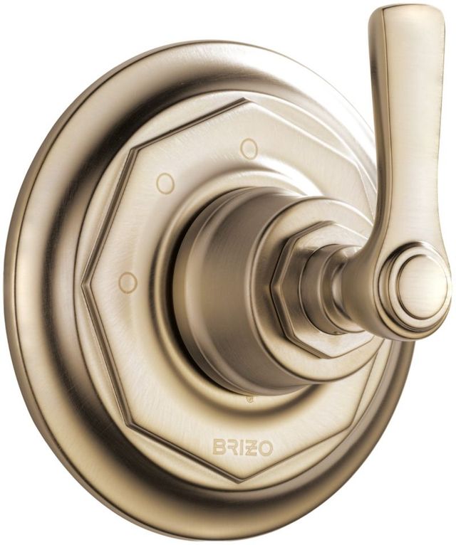 Brizo Rook® Brilliance® Luxe Gold® Diverter Trim-0