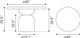 Zuo® Modern Hals Black Dining Table-2