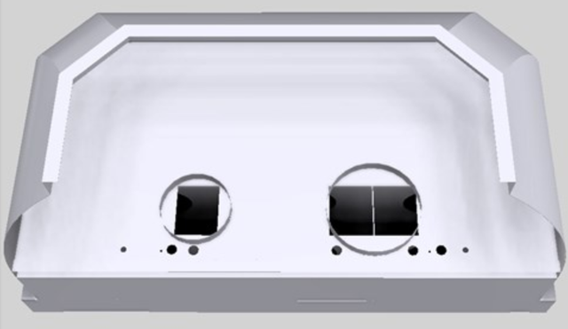 Vent-A-Hood® Designer Series 48" White Wall Mounted Range Hood-2
