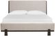 Magnussen Home® Tauren Beige/Coffee Bean Brown California King Upholstered Panel Bed-2