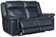 Hooker® Furniture MS Montel Cosmos Cobalt Lay Flat Power Reclining Loveseat with Power Headrest and Lumbar-1