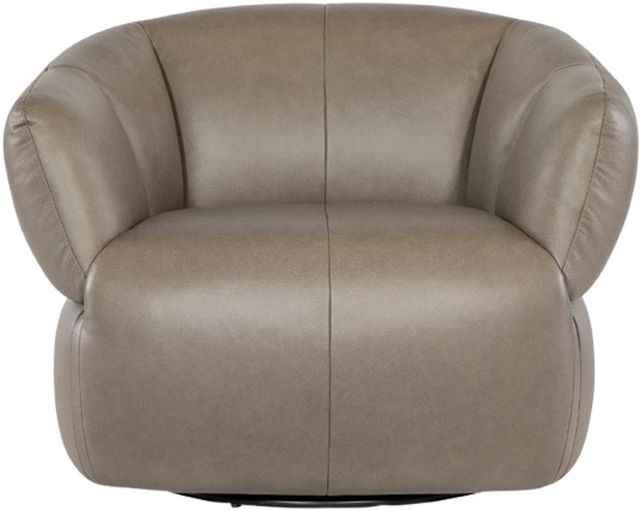 Hooker® Furniture Aria Texas Mushroom Swivel Chair-2