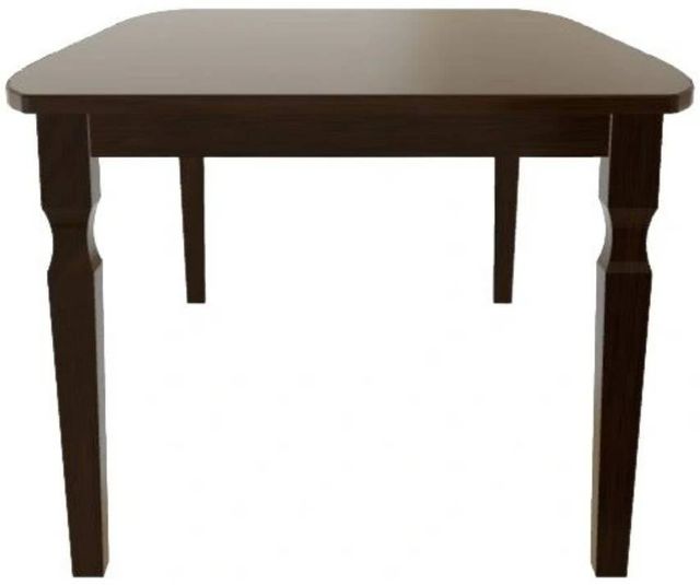Mavin Customizable 42" x 48" Boat Extendable Dining Table with 18" Leaf-2