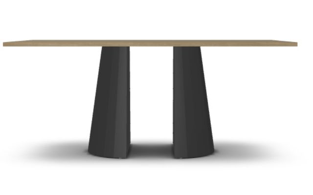 Amisco Customizable Gemma Thermo Fused Laminate 72'' Bar Height Rectangular Table-1