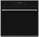 Porter & Charles 30'' Black Glass Multifunction Electric Wall Oven with Stainless Steel Trim-0