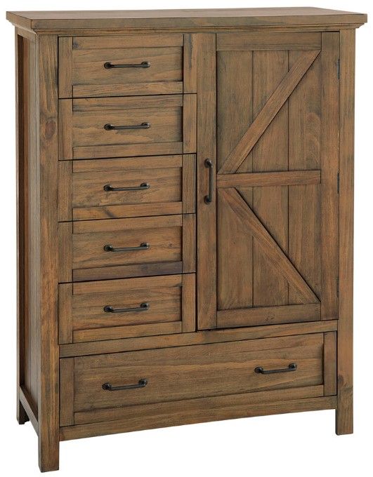 Westwood Design Westfield Harvest Brown Youth Chifferobe-0