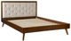 Linon Kit Brown/Oatmeal Queen Panel Bed-1