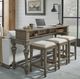 Liberty Furniture America Farmhouse 4-Piece Dusty Taupe Table Set-3