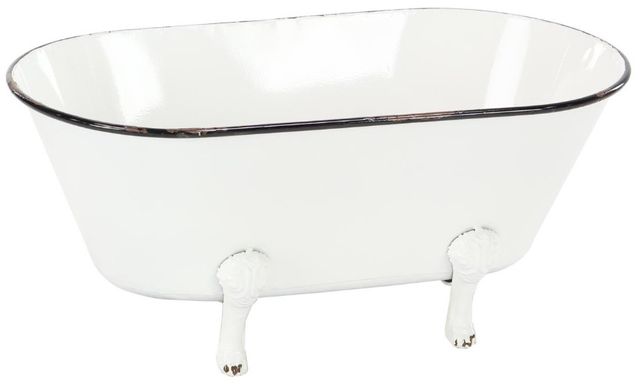 Deco Marche White 20" Planter-0