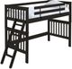 Crate Designs™ Furniture Espresso Queen Tall Mission Loft Bed-0