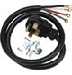 4FT 40AMP 4-WIRE RANGE CORD-0