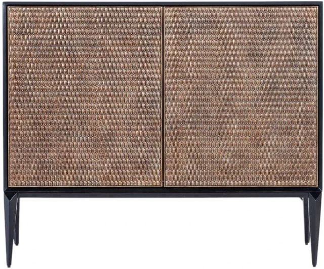 Hooker® Furniture Melange Boucle Black/Brown Accent Chest-2