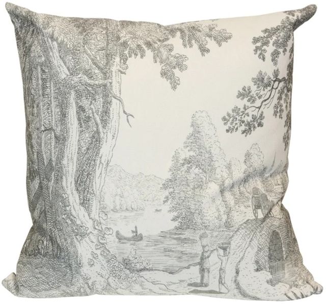 Stylecraft Beige/Black Designer Pillow-0