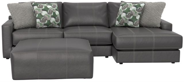 Jackson Furniture Minori 3-Piece Steel Right-Arm Facing Sectional with Ottoman-3