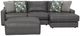 Jackson Furniture Minori 3-Piece Steel Right-Arm Facing Sectional with Ottoman-3