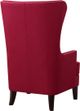 Elements International Kori Espresso/Heirloom Berry Accent Chair-2
