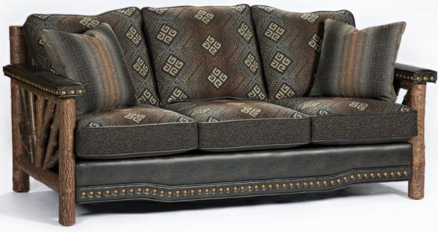 Marshfield Furniture Wildwood Trail Black/Brown Loveseat-0