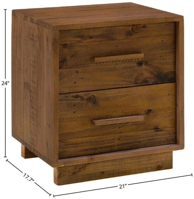 LH Home Nevada Dark Driftwood Nightstand-2