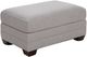 King Hickory Highland Park Casual Linen Ottoman-0