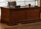 Handstone Phillipe 28x66 Desk with 2 File Dwrs & Pencil Dwr/Keyboard Tray-0