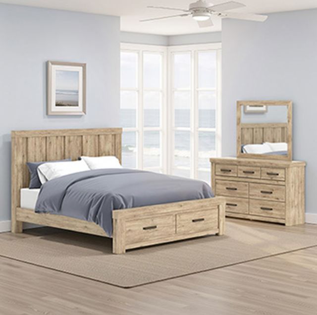Signature Design by Ashley® Oliandon Light Brown Bedroom Mirror-1