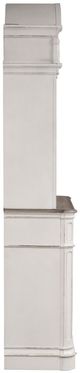 Liberty Furniture Magnolia Manor Antique White/Weathered Bark Hutch and Buffet-3