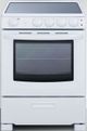 Summit® 24" White Slide-In Electric Range-0