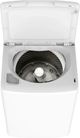 Frigidaire® White Agitator Top Load Washer and Front Load Electric Dryer Laundry Pairing-3