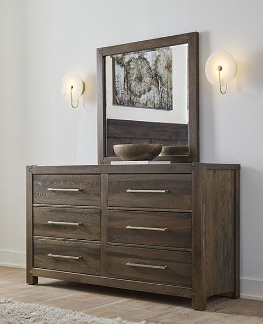 Artisan & Post by Vaughan-Bassett Joinery Espresso Oak Dresser-1